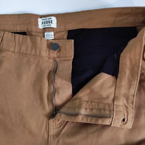 Never Lose Hedge cargo jogger pants men's size L desert brown, fitted - Picture 8 of 14